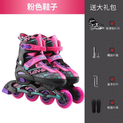 Zero Roller Skates Adult Adjustable Roller Skates Professional Inline Skating