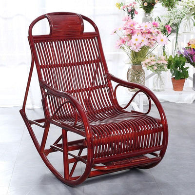 Rattan Chairs Wicker Chairs Rocking Chair The Adult Rocking Chair Lunch Break Easy Chair On The