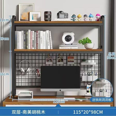 Office Desktop Organisers Desk Book Shelf Small Shelf Household Storage Rack Stationery Holder With