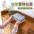 Rattan solid wood Shoe cabinet deodorant large capacity breathable Shoe rack with cabinet door