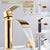 RUNZE Gold Basin Sink Hot & Cold Mixer Kitchen Faucet Brass Bathroom Water Tap Multi-styles To