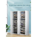 Shoe Cabinet Household Door Large Capacity Space-saving Solid Wood Special Price Economical