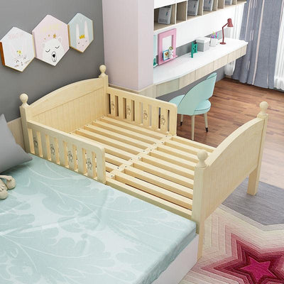 🔥 HOT SALE 🔥 Newborn Solid Wood Retractable Splicing Multi-functional Baby Push-pull Children's