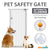 BOUSSAC Pet Fence Metal Staircase Safety Gate 66-159cm Protection Fencing