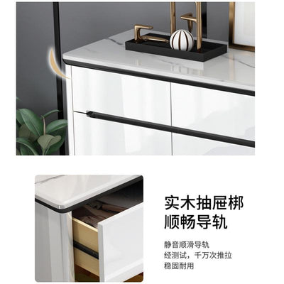 Shoe Cabinet Light Luxury Shoe Cabinet Household Door Large Capacity Paint Baking Cabinet Entrance