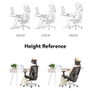 Desiny Office Chair Full Mesh Ergonomic Chair High Back Computer Chair With Clothes Hanger