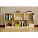 Multi-layer Solid Wood Bookcase Household Floor-to-ceiling Bookshelf Storage Rack Locker Pine Wood