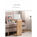 Syezyo Side Table Solid Wood U-shaped Bedside Table C- Shaped Tatami Storage Rack Small-sized Corner