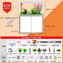 RUNPET Fish Tank Self Cleaning with Cabinet / Aquarium Light 60/80/100/120CM