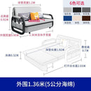 CONSIDER Retractable Sofa Bed Foldable Multi-function For Living Roomn Dual-purpose Sofa Bed With