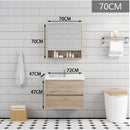 Kohler Solid Wood Wash Basin Mirror Cabinet Combination Water-Proof Hanging Bathroom Cabinet Modern