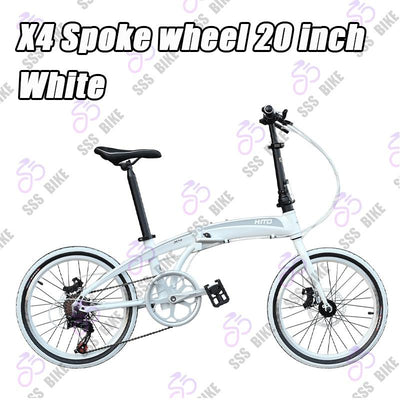 Hito X6 20/22 Inch Foldable Bicycle Shimano 7-speed Variable Speed Bicycle Ultra-light Aluminum