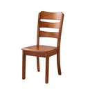 BEIMU Solid Wooden Dining Chair Family Hotel Restaurant Chair Log Chair