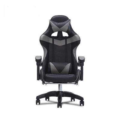 Gaming Chair Comfortable Nylon Foot With Footrest Office Chair Computer Chair E-sports Chair