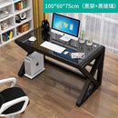 🎉Ready Stock🎉 Simple Modern Desk Writing And Chair Set Integrated Internet Cafes Game Table