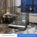 Pet Playpen Cat Rabbit Fence Isolation Door Plastic Indoor Cage Kennel