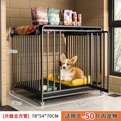 Dog Cage Indoor Firewood Dog Small Dog Fence Household Toilet Isolation Cat Rabbit Cage Dog Playpen