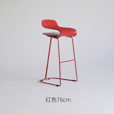 nordic bar chair stainless steel bar chair household high stool simple bars chair café high chair