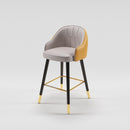 Bar Chair Modern Simple Light Luxury Household Bar Stool Thickened Iron Back Chair Comfortable Soft