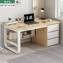 Computer Table Desktop Home Office Table Modern Simple Desk With Drawer Descombination Bedroom