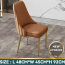 Luxury Dining Chair Household Makeup Chair Upgrade Nordic Dressing Chair Iron Art Negotiation Chair