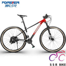 Forever Mountain Bike 29 Inch Air Fork by Wire Mountain Bicycle Variable Speed Adult Light Oil Disc