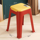 【Buy 3 Get 1 Free】Simple Plastic Stackable Stools Living Room Use | Dining Chair/dining Stool |