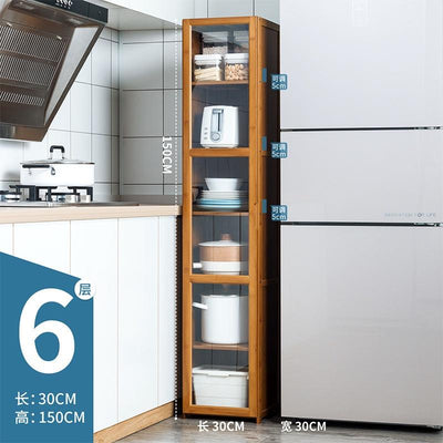 ARPER Kitchen Rack Floor Household Multi-layer Storage Cabinet Multifunctional Kitchen Cabinet