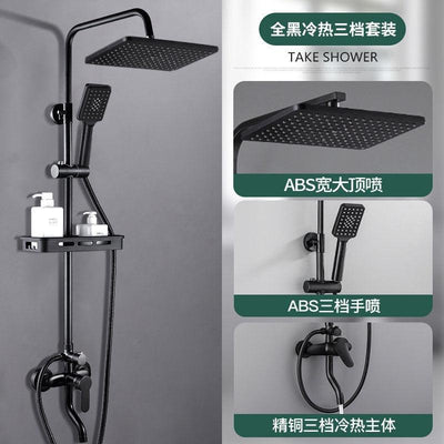 Shower Set Bathroom Shower Head Bathtub Bathroom Pressurized Shower Head