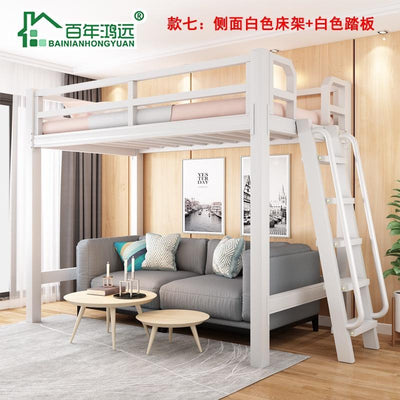 Wrought Iron Bed/ Double Loft Bed / Loft Bed / Student Dormitory Bed