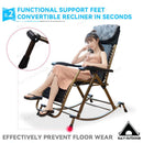 Reclining Chair Foldable Chair Foldable Armchair Adult Family Balcony Lazy Chair Leisure Folding Nap