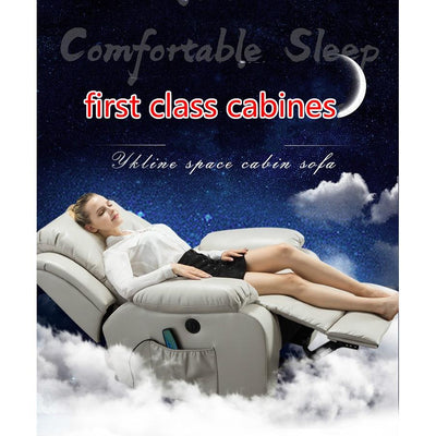 First class cabin sofa technology fabric single swing Electric Manicure eyelashes lazy multi