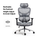 Desiny Office Chair Full Mesh Ergonomic Chair High Back Computer Chair With Clothes Hanger