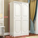 Kinbolee Solid Wood Wardrobe Multi-smell Small Wardrobe Nordic Sliding Door Wardrobe