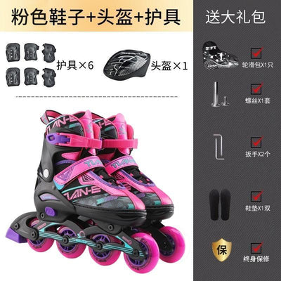 Zero Roller Skates Adult Adjustable Roller Skates Professional Inline Skating