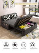 Dual-purpose Sofa Single and Double 1 1.2 1.5 1.8 m Folding Bed Living Room Study Small Apartment