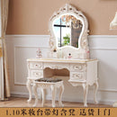 European Style Dressing Table Light Luxury Dressing Table Modern Simple Bedroom Net Red Small Family