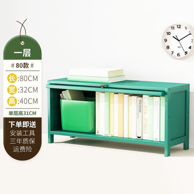 GC Bookcase Bookshelf Cabinet Simple Floor Cabinet Multilayer Household Student Book Storage Shelf