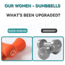 SR Dumbbell (0.5-10kg) Bone-shaped Dumbbells Neoprene Material Colorful Dumbbells For Ladies Fitness