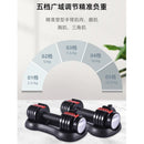 Adjustable Dumbbell Home Gym Fitness Equipment (12.5kg/ 25kg) Dumbbells Set