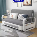 Multifunctional Foldable Sofa Bed Home Living Room Fabric Sofa With Storage Retractable Sofa Bed