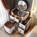 YICHANG Dressing Table With Mirror Light Luxury Vanity Table Simple Modern Bedroom Makeup Table With