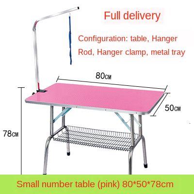 Pet Grooming Table Dog Bath Blowing Cat Hair Cutting Folding Portable Table Hanger Bracket Sling