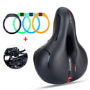 Bicycle Saddle Shock Absorber Super Soft Thick Silicone Seat Universal Cushion Bicycle Accessories