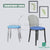 Transparent Chair European Acrylic Casual Creative Soft Bag Dining Chair Simple Personality Plastic