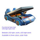 👍👍Recommend🚗🛌Multifunctional Children Car Bed 1.2m Single Boy Girl Cartoon Guardrail Solid Wood