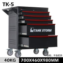 AUSITUR Tankstorm Tool Cart Multifunctional Mobile Maintenance Cart Drawer Combination Toolbox