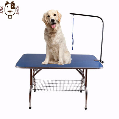 Rack Hair-cutting Fixing Pet Dog Hair-blowing Household Folding Shelf Trimming Bath Beauty Table