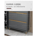 YONGQI Light Luxury Shoe Cabinet Ultra-thin Tipping Shoe Cabinet Simple Five-layer Large-capacity