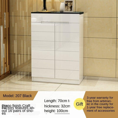 Door Shoe Cupboard Storage Partition Cabinet Ultra-thin Paint Xuan Guan Cabinet Simple Modern